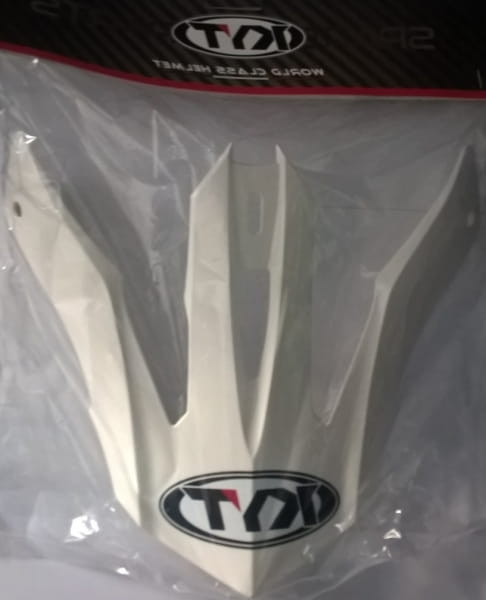 Daszek kasku STRIKE EAGLE PLAIN WHITE