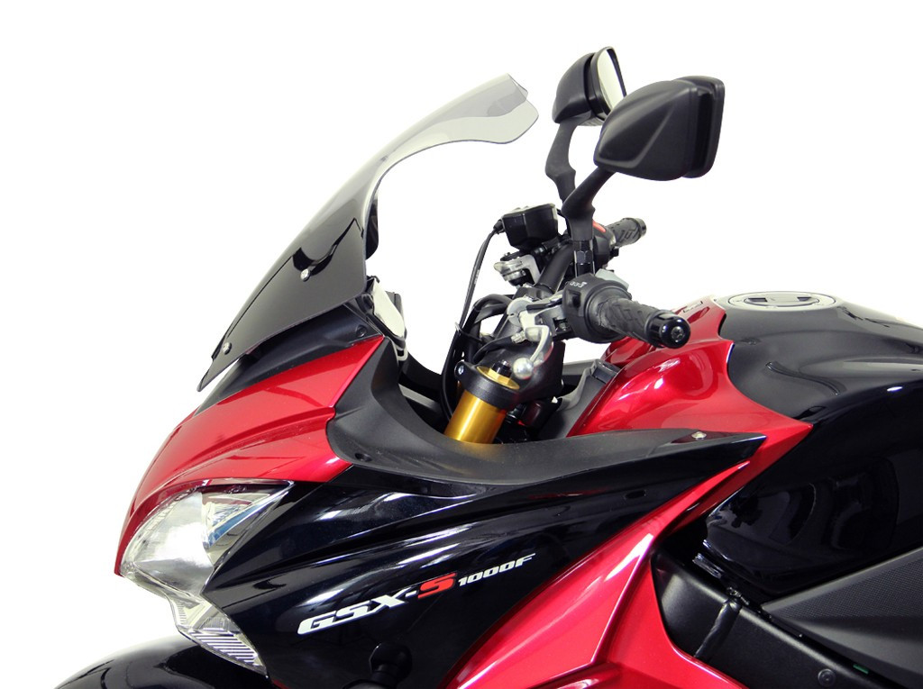 Szyba motocyklowa MRA SUZUKI GSX-S 1000 F DG -, forma TM, czarna