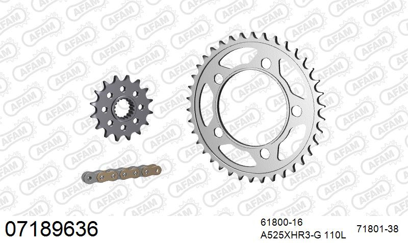 Zestaw napędowy AFAM do KTM 990 R Super Duke R, 990 Super Duke