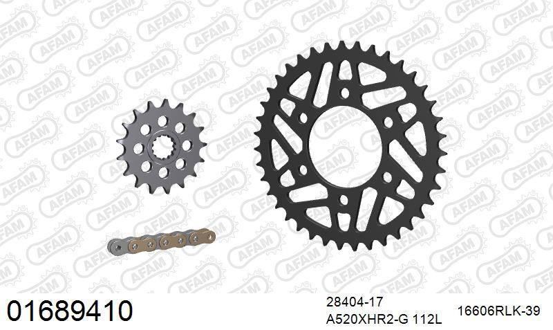 Zestaw napędowy AFAM do KAWASAKI Ninja ZX 10 R B,C,D,E,F, Ninja ZX 10 R ABS B,C,D,F, Ninja ZX 10 R ABS E