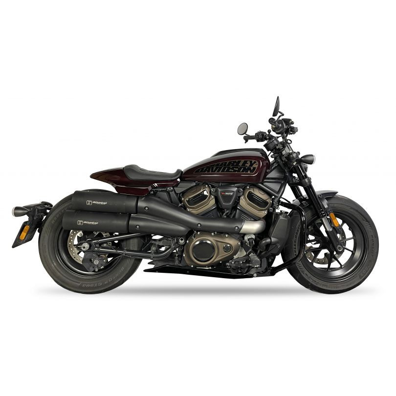 Tłumik IXIL H-D SPORTSTER S 1250 2021-2023 (RA1) typ HC2-2B (waga: 3500g, długość: 550 mm., materiał: Inox AISI304, kolor: Black