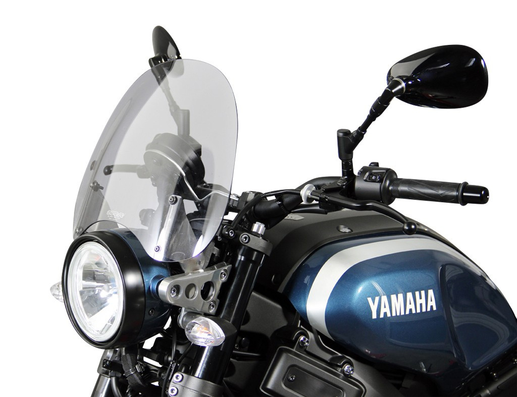 Szyba motocyklowa MRA YAMAHA XSR 900 RN43 -2016, forma NT, czarna
