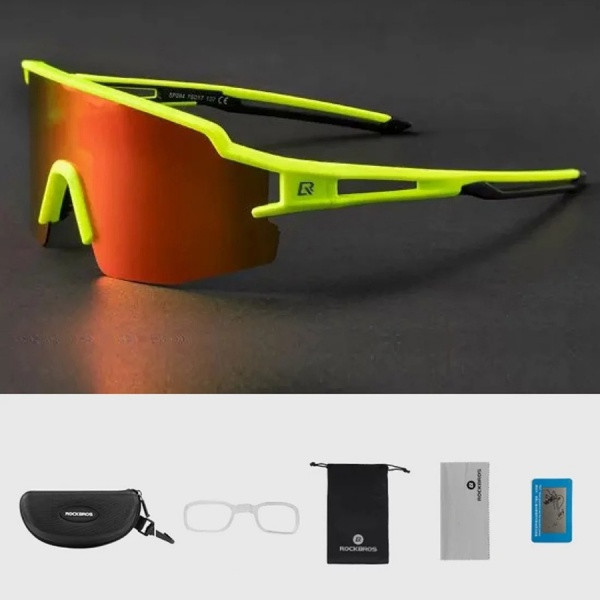 Okulary rowerowe / sportowe z polaryzacją ROCKBROS UV400 (10178)