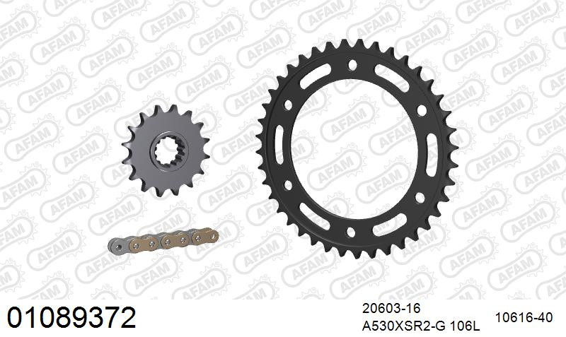 Zestaw napędowy AFAM do HONDA VTR 1000 SP SP2 2,3,4,5,6