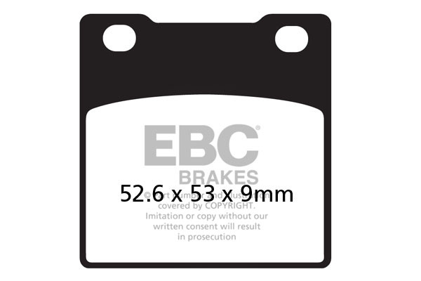 EBC Brakes Klocki hamulcowe EBC FA063 (kpl. na 1 tarcze)