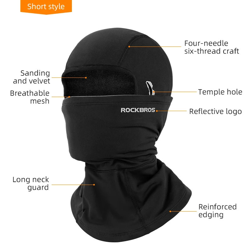 Kominiarka rowerowa motocyklowa 360 z filtrem PM2,5 Rockbros