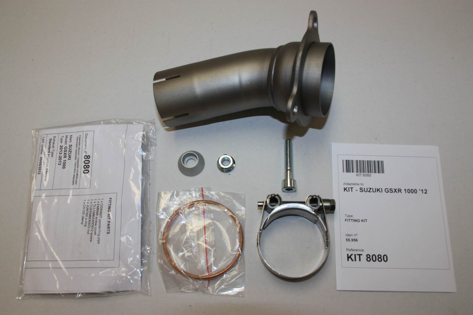 Tłumik IXIL SUZUKI GSX 1000 R 12-16 (WVCY) typ SOVE (waga: 3000g, długość: 423 mm., materiał: Inox AISI304, kolor: Black painted