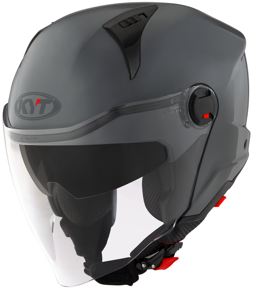 Kask Motocyklowy KYT D-CITY połysk szary ECE/ONU 22-06