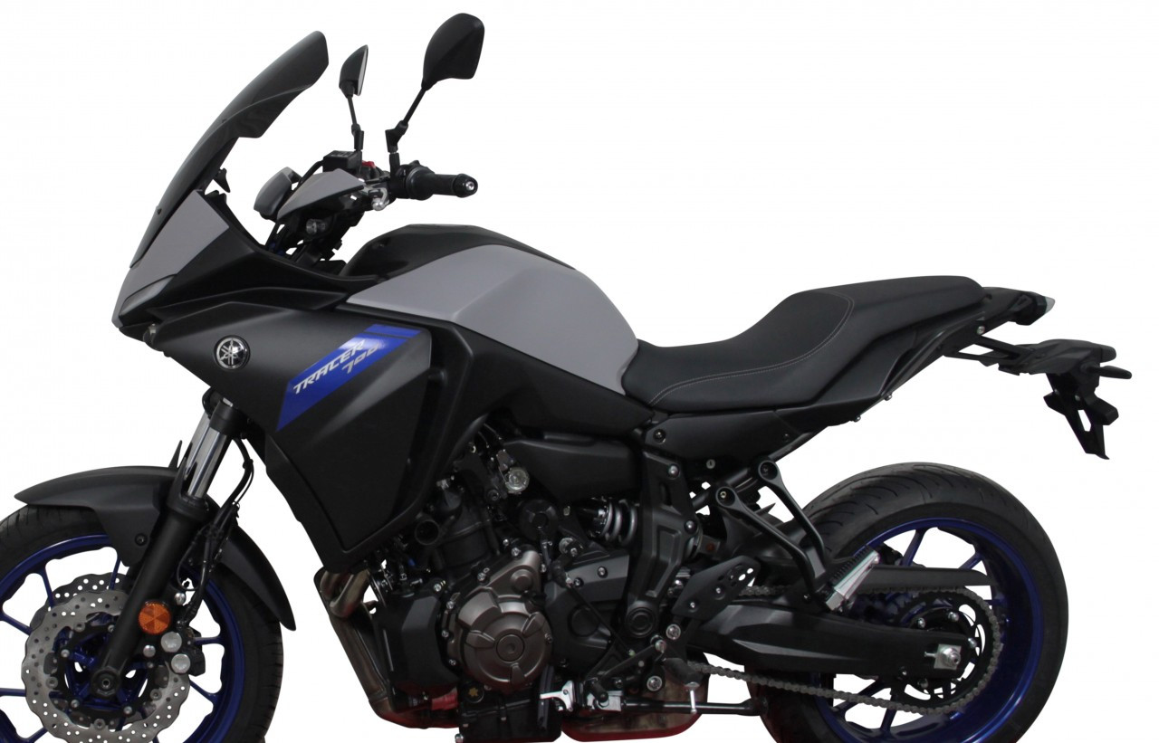 Szyba motocyklowa MRA YAMAHA TRACER 700 2020-, forma TM, czarna