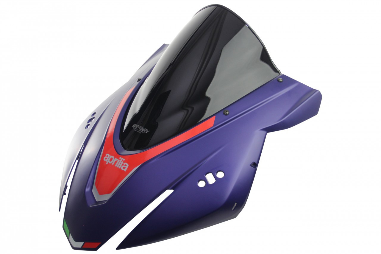 Szyba motocyklowa MRA APRILIA RSV 4 1100 FACTORY 2021-, forma R, czarna