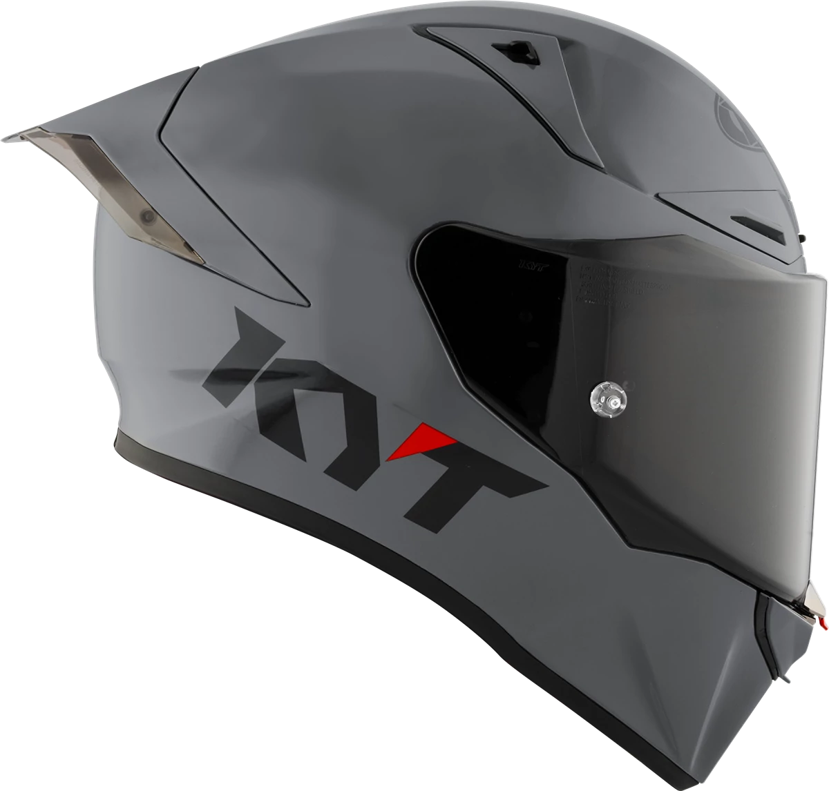 Kask motocyklowy KYT R1R SZARY E06