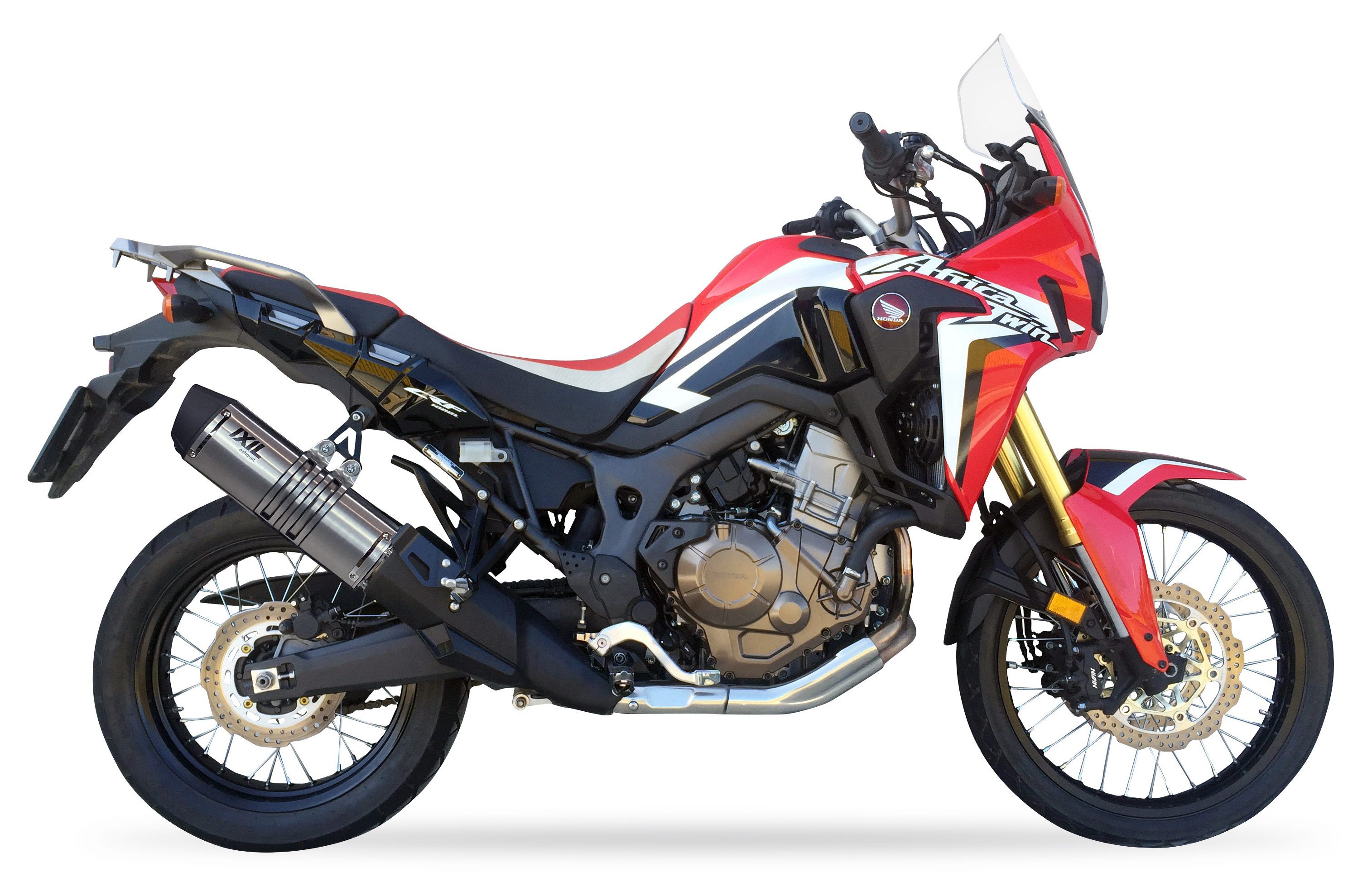 Tłumik IXIL HONDA CRF 1000 L AFRICA TWIN 16-19 (SD04 SD06) typ SOVE (waga: 3000g, długość: 423 mm., materiał: Inox AISI304, kolo