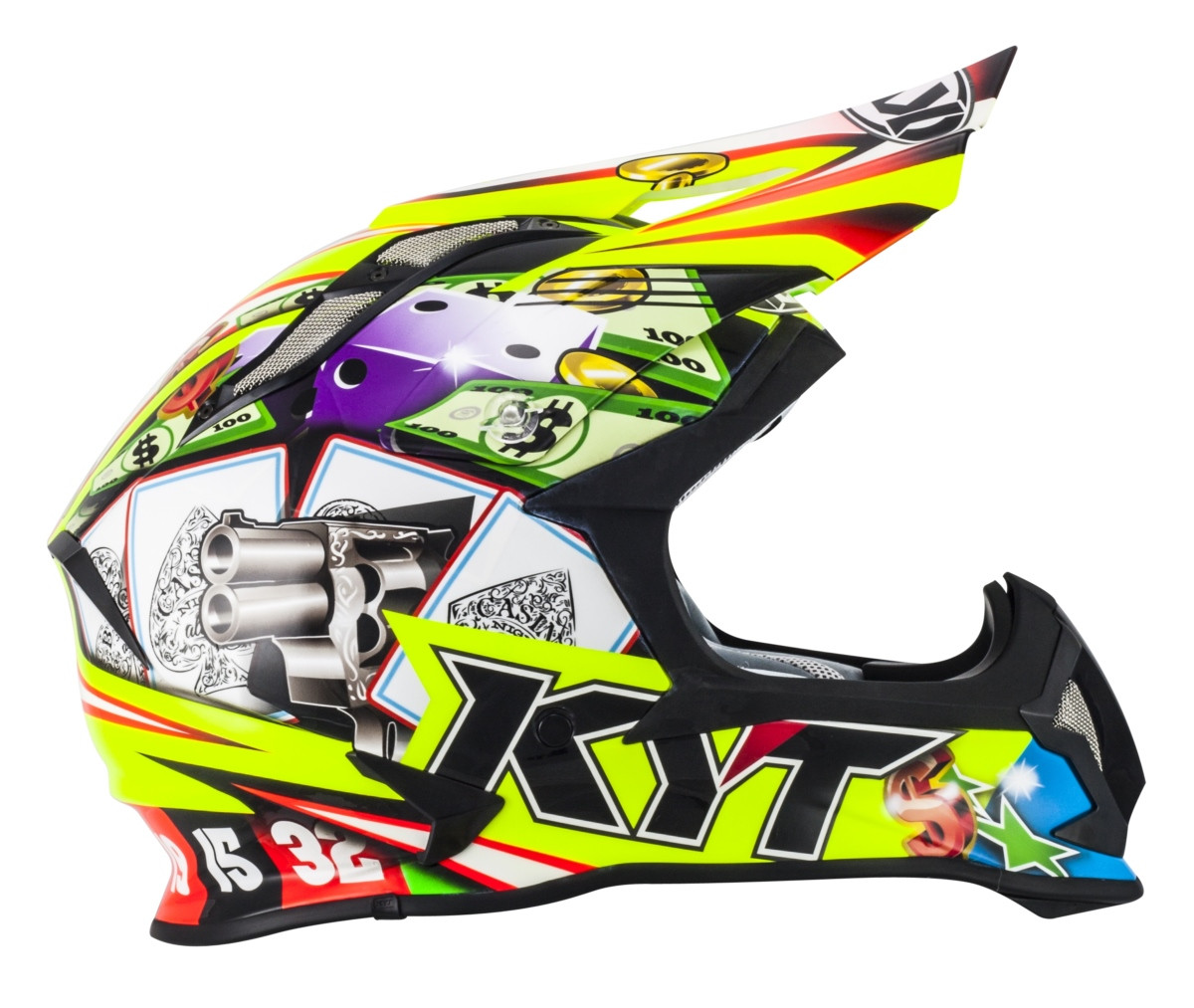Kask Motocyklowy KYT STRIKE EAGLE ROULETTE