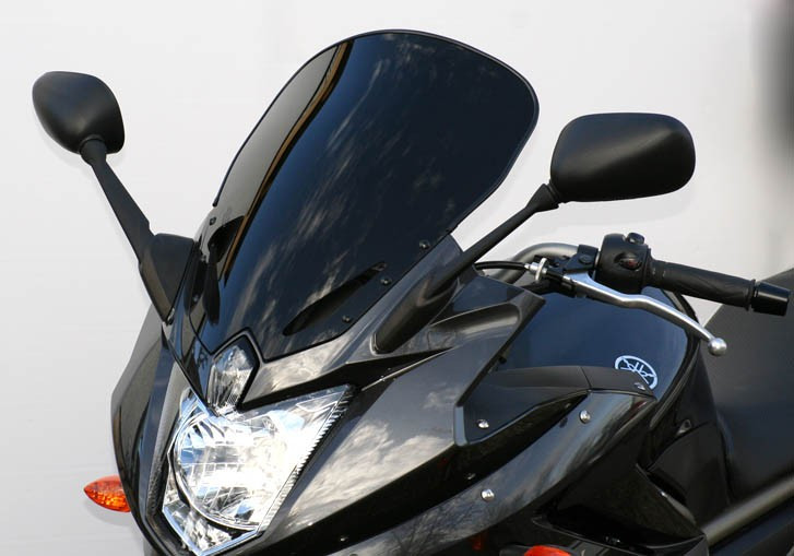 Szyba motocyklowa MRA YAMAHA XJ 6 DIVERSION RJ19 2009-, forma T, czarna