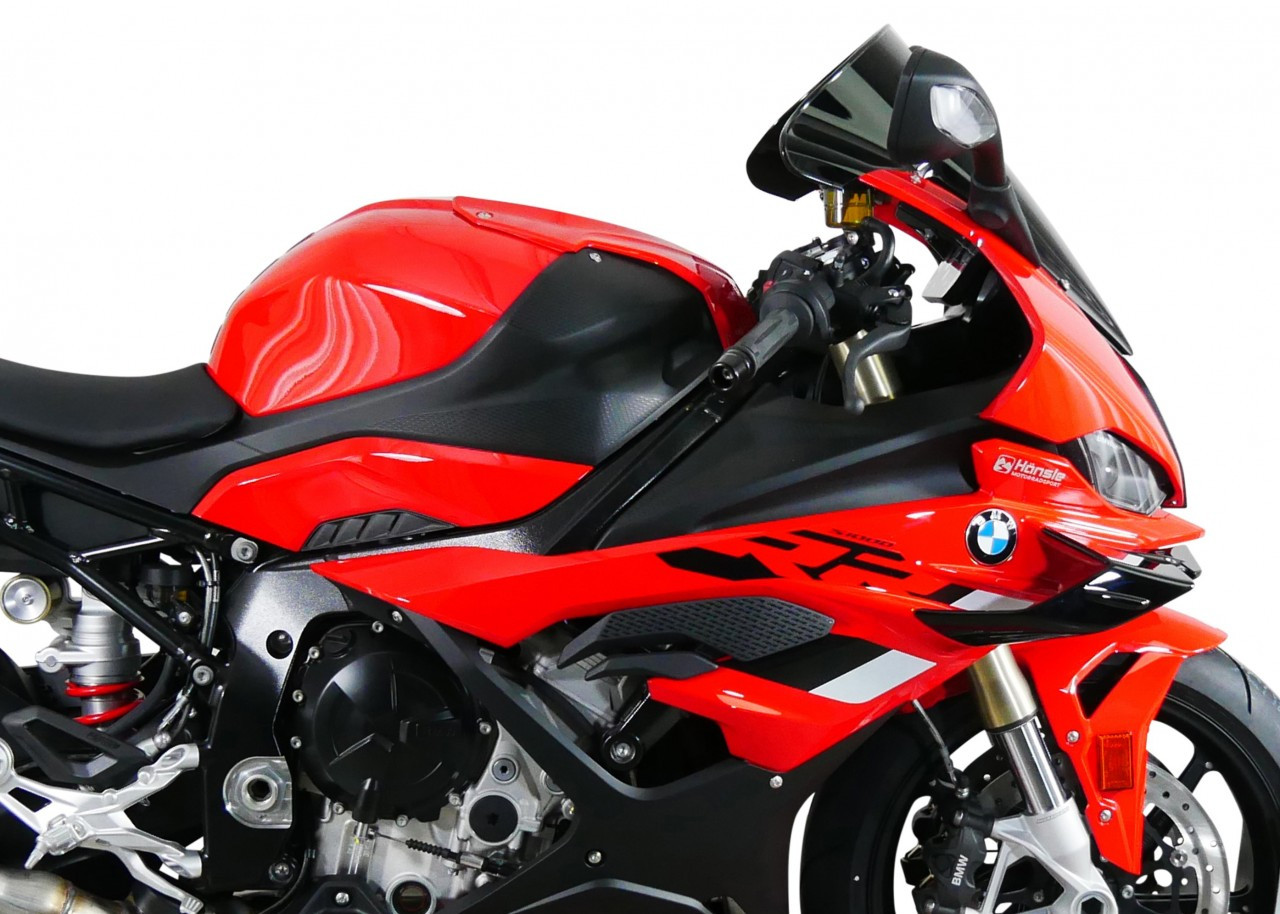 Szyba motocyklowa MRA BMW S1000 RR 2023-2024, forma R, czarna