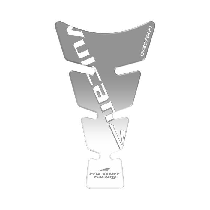 ONEDESIGN Tankpad Spirt Vulcan S srebrny/transparentny