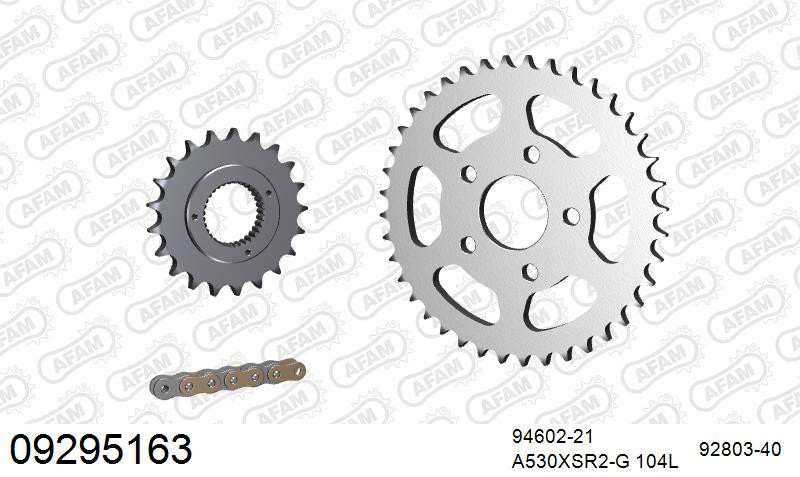 Zestaw napędowy AFAM do HARLEY DAVIDSON 1200 Sportster