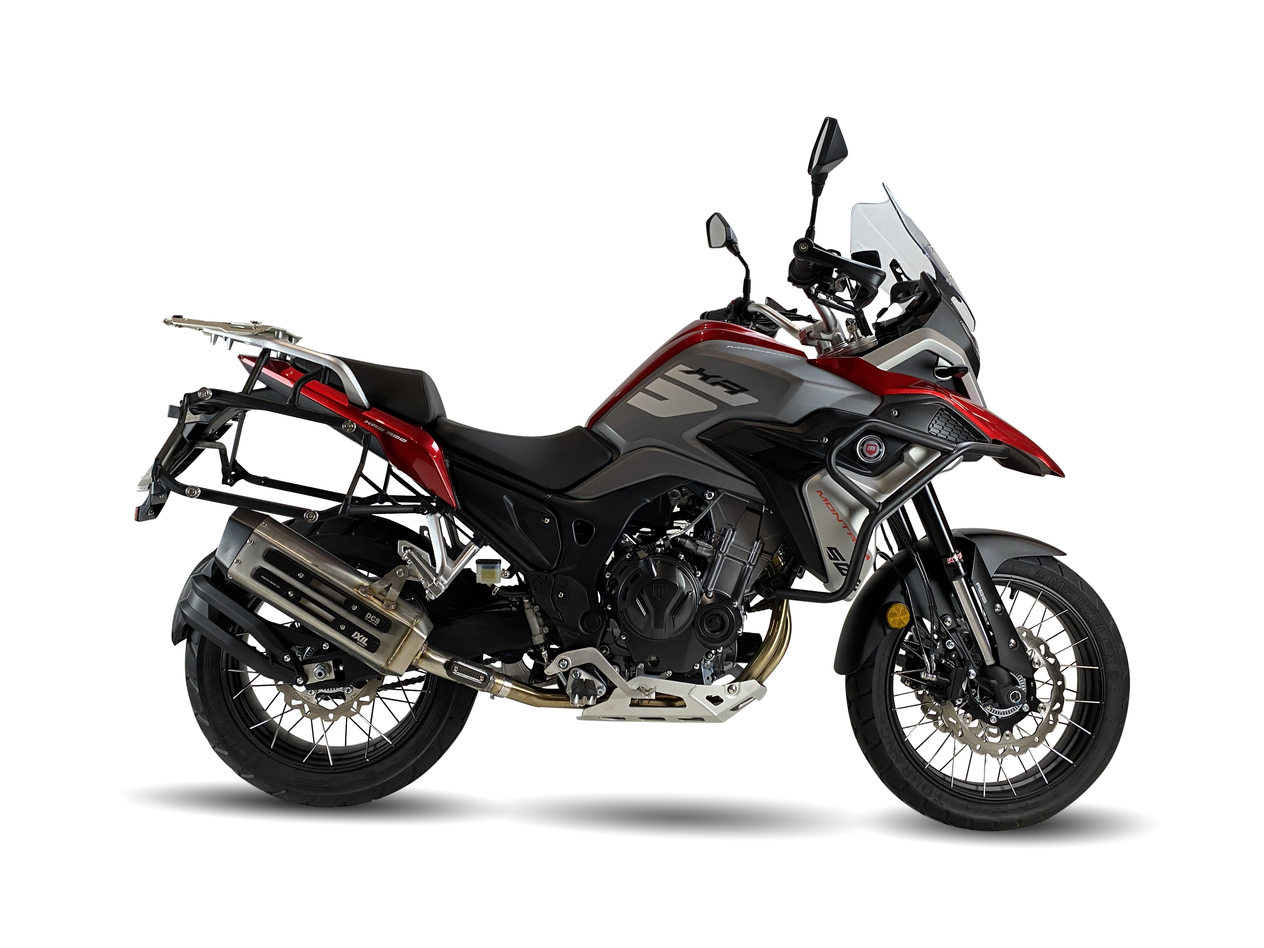 Tłumik IXIL MACBOR MONTANA XR5 500 20-22 (KY500X) typ MXT (waga: 4920g, długość: 540 mm., materiał: Inox AISI304, kolor: Black p