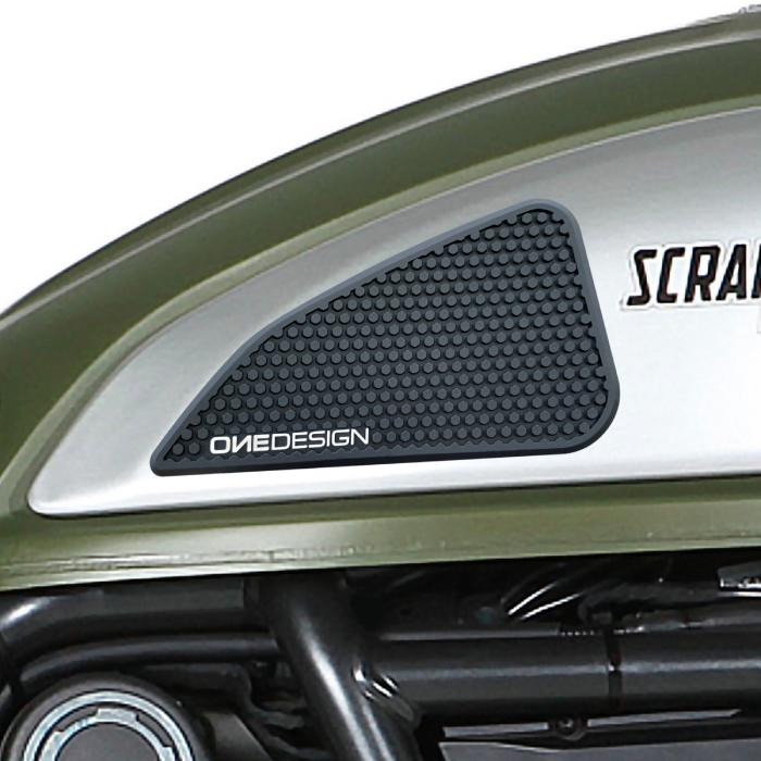 ONEDESIGN Grip Boczny HDR SCRAMBLER 800 CLASSIC 15-16 DUCATI czarny