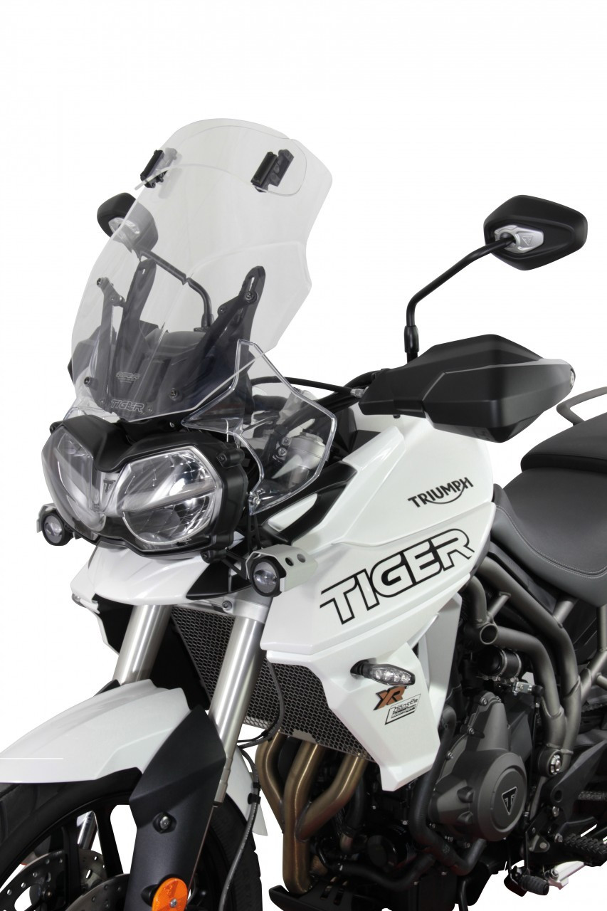 Szyba motocyklowa MRA TRIUMPH TIGER 800 /XC /XR / XRT A08 2018-, forma VTM, bezbarwna