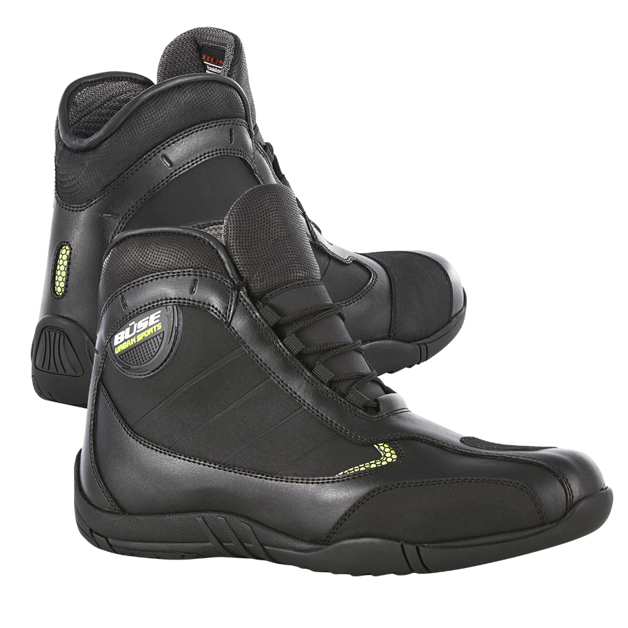 Buty motocyklowe wodoodporne BUSE Urban Sports czarne