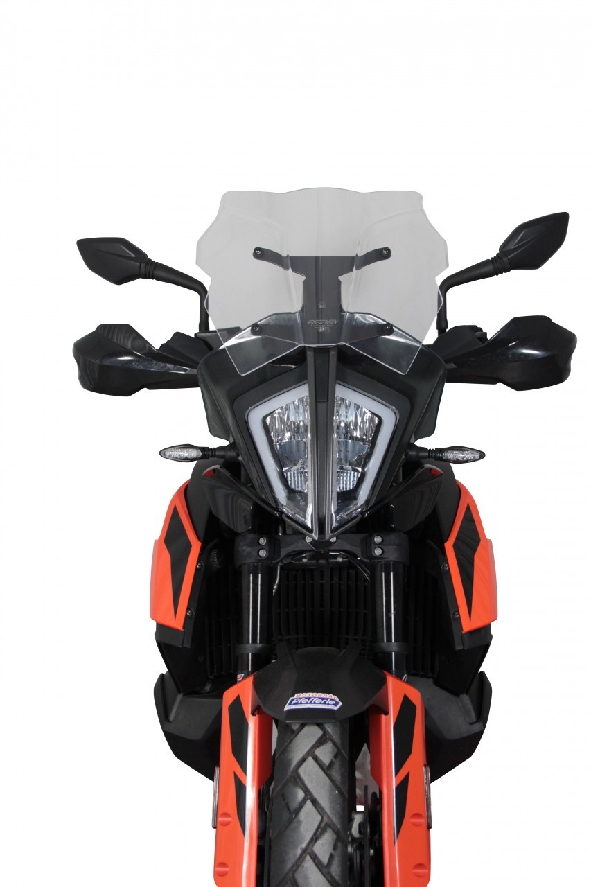 Szyba motocyklowa MRA KTM ADVENTURE 890 R 2018-2022, forma SPN, bezbarwna