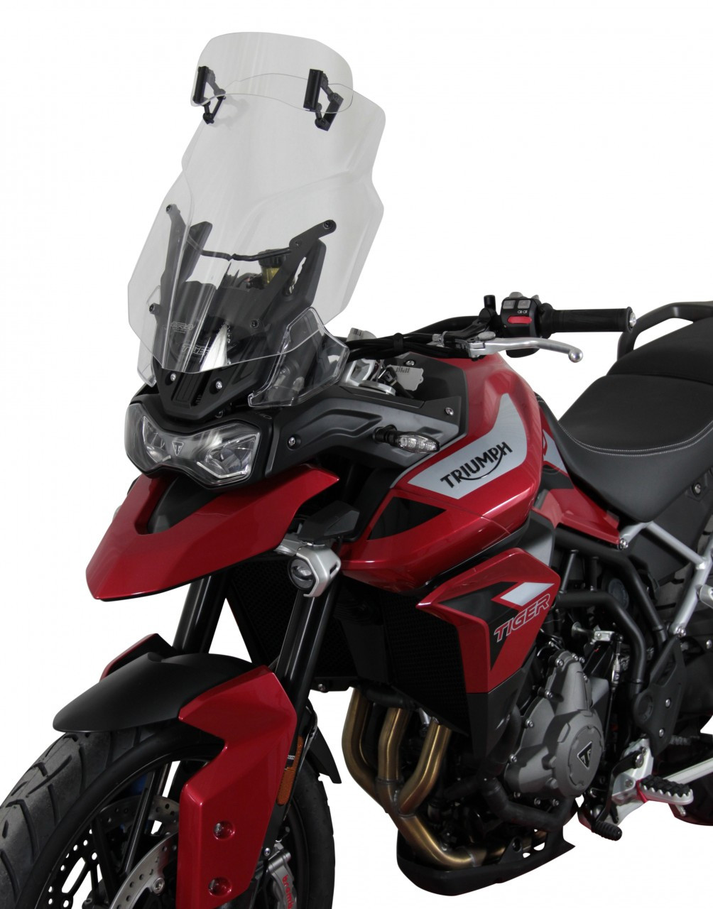 Szyba motocyklowa MRA TRIUMPH TIGER 900 /GT PRO 2019-, forma VTM, bezbarwna