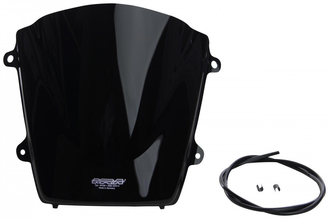 Szyba motocyklowa MRA HONDA CBR 600 RR PC40 2013-2020, forma R, czarna