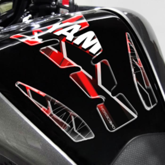 ONEDESIGN Tankpad Spirit shape Limited Edition logo Yam czerwony