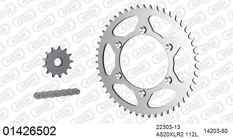 Zestaw napędowy AFAM do SUZUKI DR-Z 250 K1,K2,K3,K4,K5,K6,K7