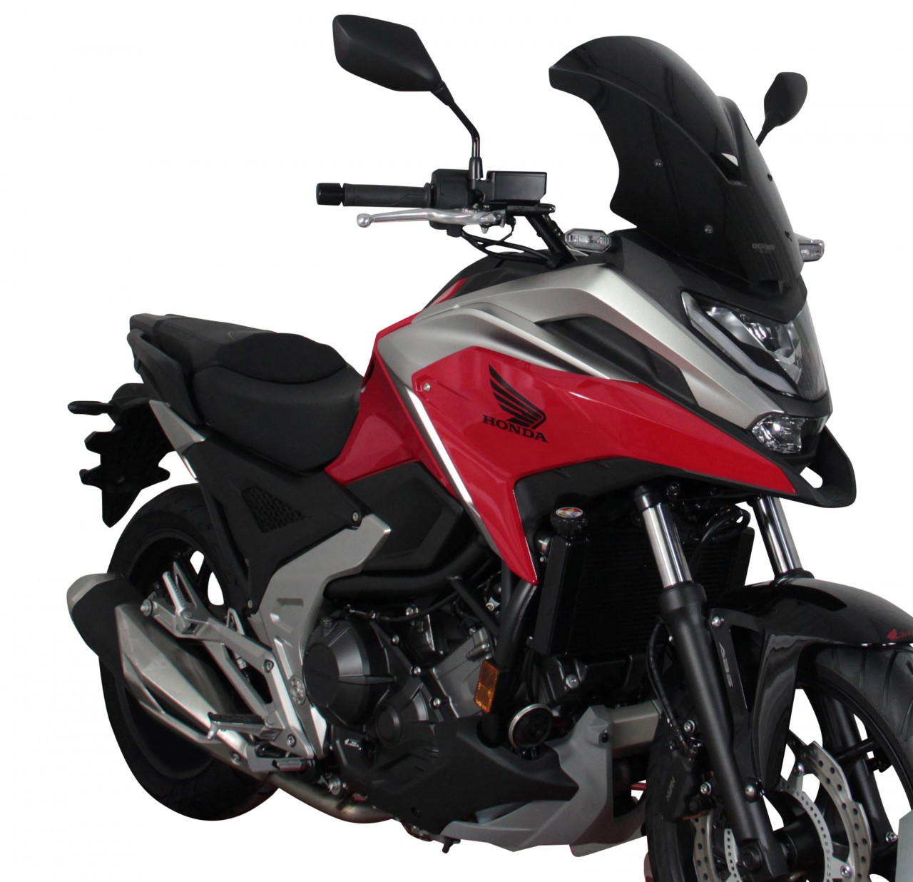 Szyba motocyklowa MRA HONDA NC 750 X 2021-2024, forma TM, czarna