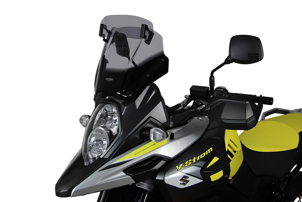 Szyba motocyklowa MRA SUZUKI DL 1000 V-STROM WDD0 2017-, forma VT, przyciemniana