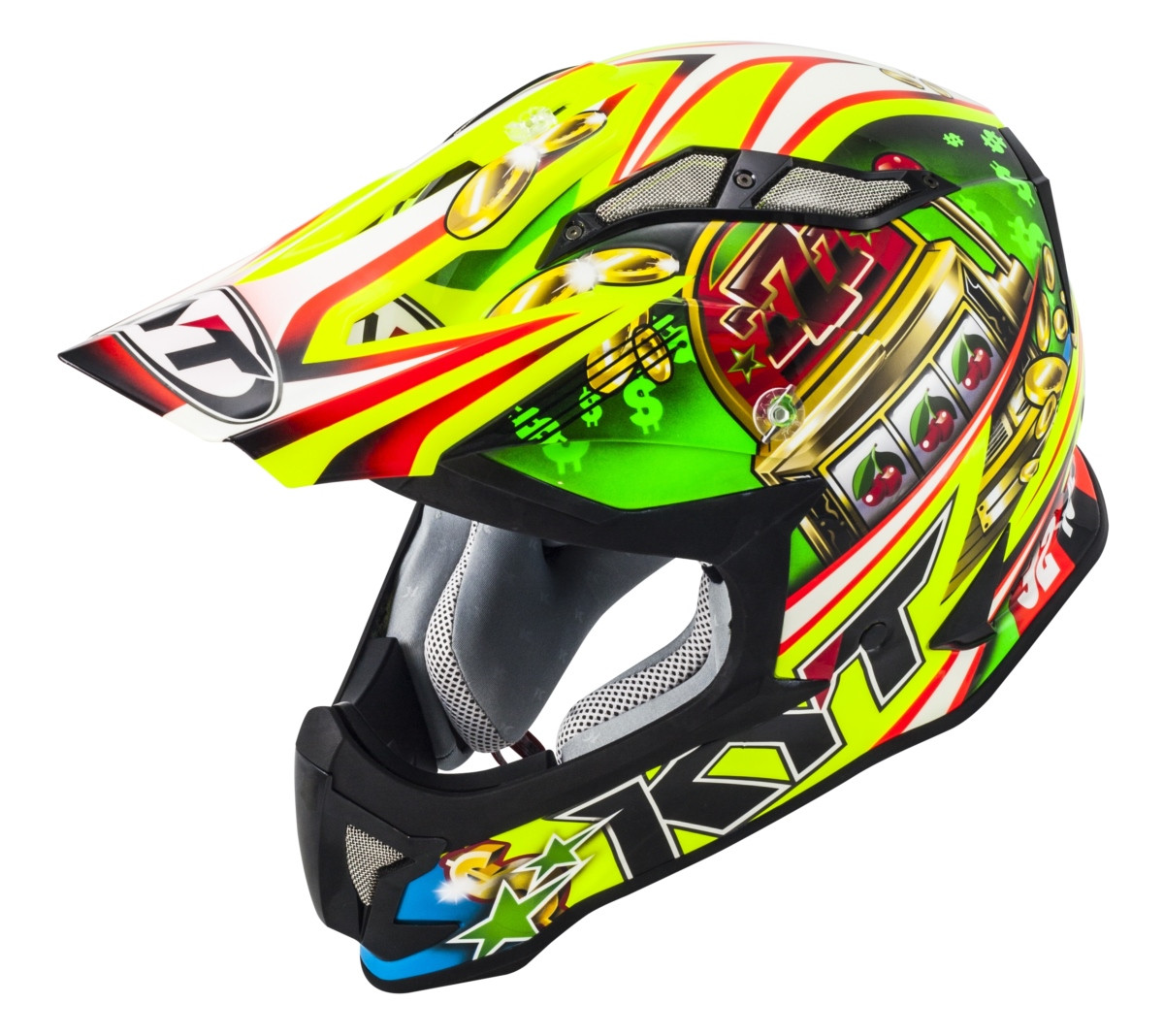 Kask Motocyklowy KYT STRIKE EAGLE ROULETTE