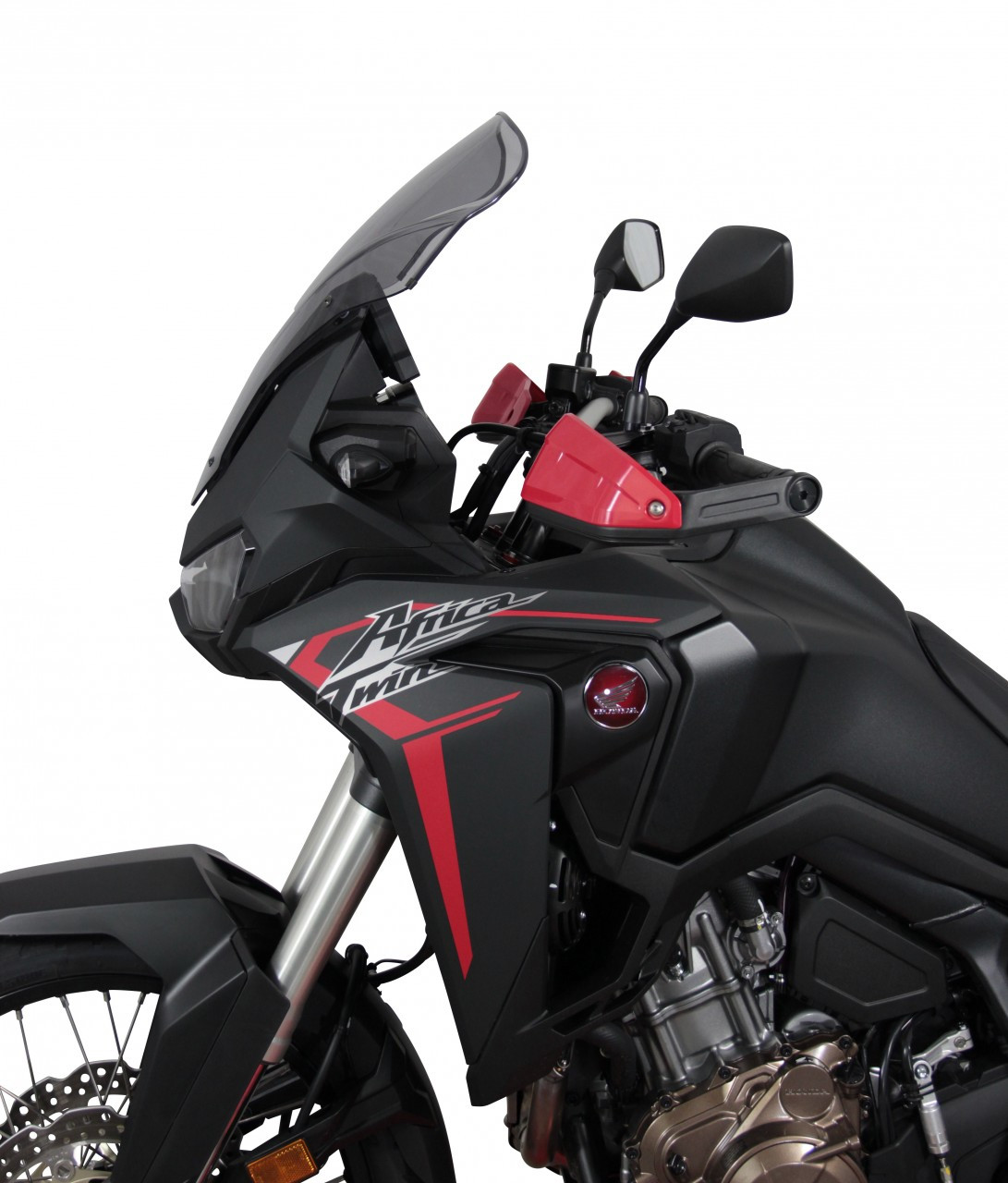 Szyba motocyklowa MRA HONDA CRF1100L AFRICA TWIN / DCT 2020-2023, forma TM, przyciemniana