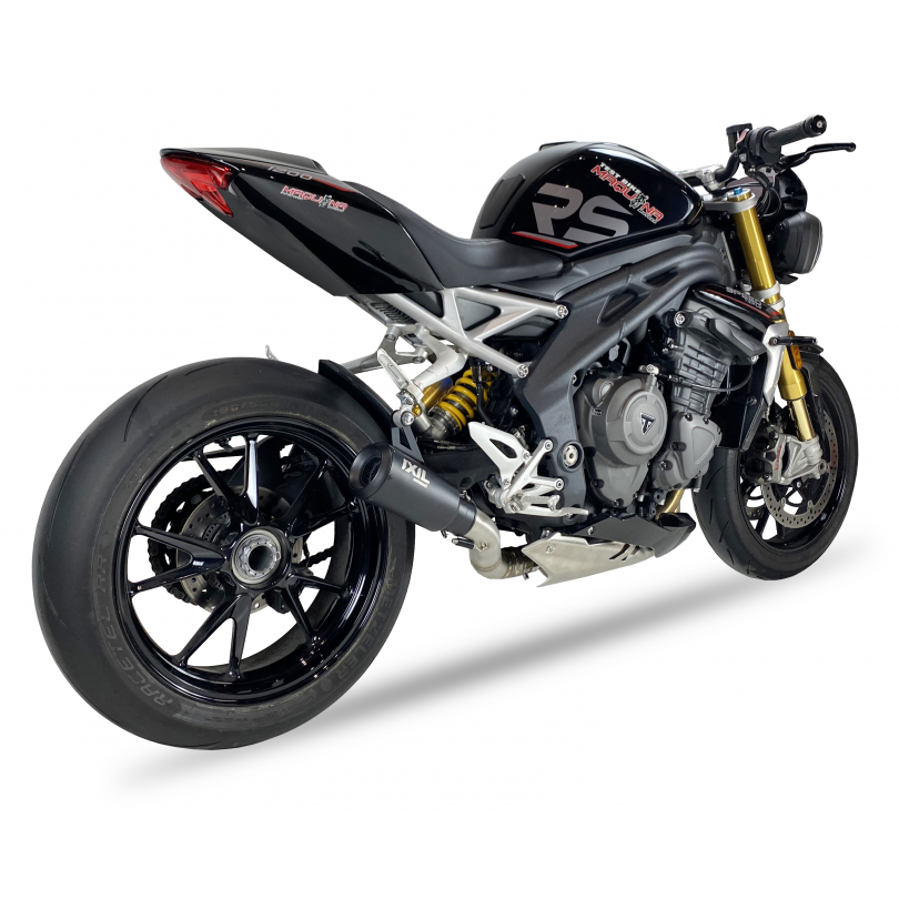 Tłumik IXIL TRIUMPH SPEED TRIPLE 1200 RS / RR 21-22 (PB01) typ RB (waga: 900g, długość: 230 mm., materiał: Inox AISI304, kolor: