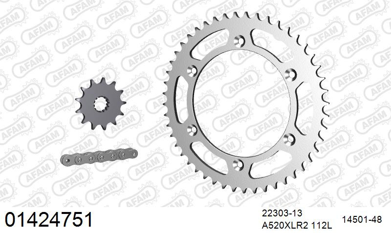 Zestaw napędowy AFAM do SUZUKI TS 240 X