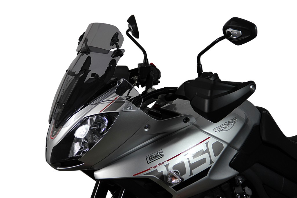 Szyba motocyklowa MRA TRIUMPH TIGER SPORT 1050 NH01 2016-, forma MXC, czarna