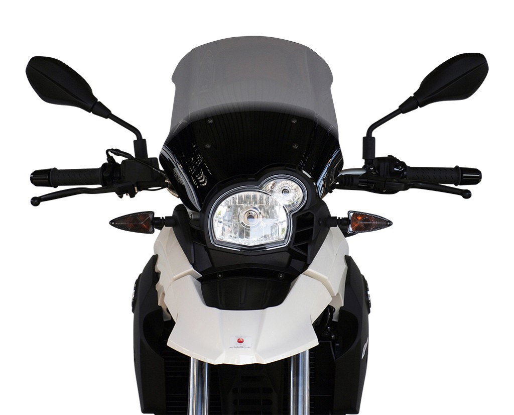 Szyba motocyklowa MRA BMW G 650 GS E650G 2011-, forma T, czarna
