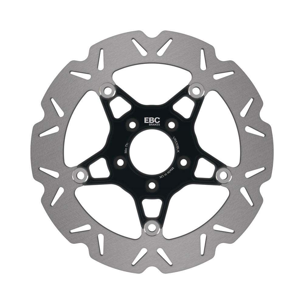 Tarcza hamulcowa motocyklowa EBC VR530BLK VEE, do amerykańskich motocykli, czarna