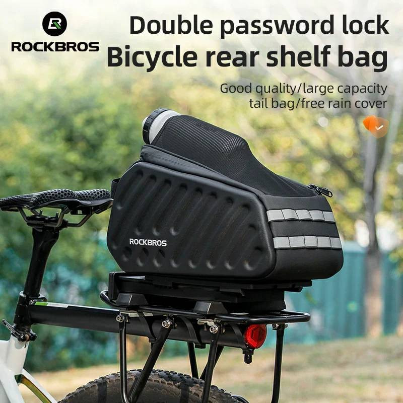 Sakwa, torba rowerowa na bagażnik Hard Shell EVA 30140104001 ROCKBROS wodoodporna 7,5 l