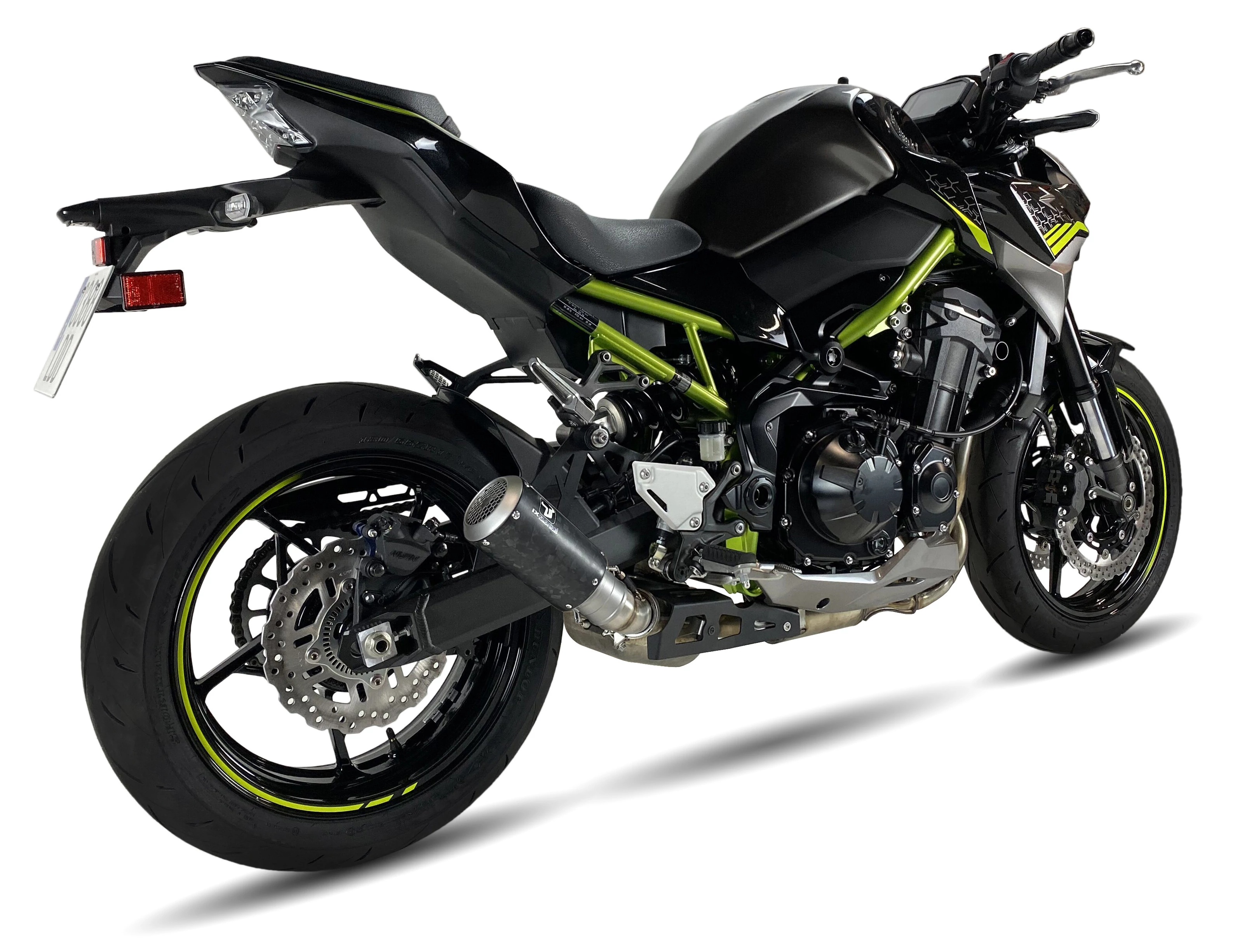 IXRACE Tłumik KAWASAKI Z 900 (92 kW) 20-24 (ZR900F) typ MK2C MK2 CARBON FORGED (Homologacja)