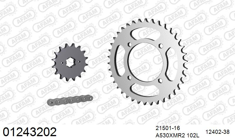 Zestaw napędowy AFAM do YAMAHA XS 400 DOHC