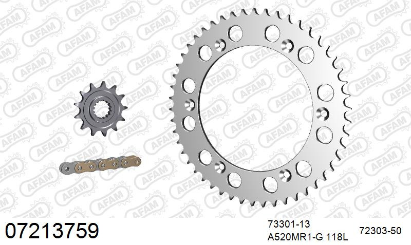 Zestaw napędowy AFAM do KTM GS 125
