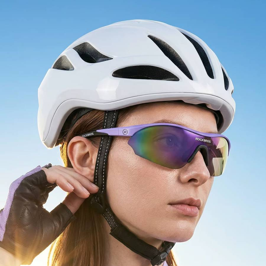 Okulary rowerowe, kolarskie, sportowe polaryzacyjne, wymienne szkła ROCKBROS 1423000605 SP402-5