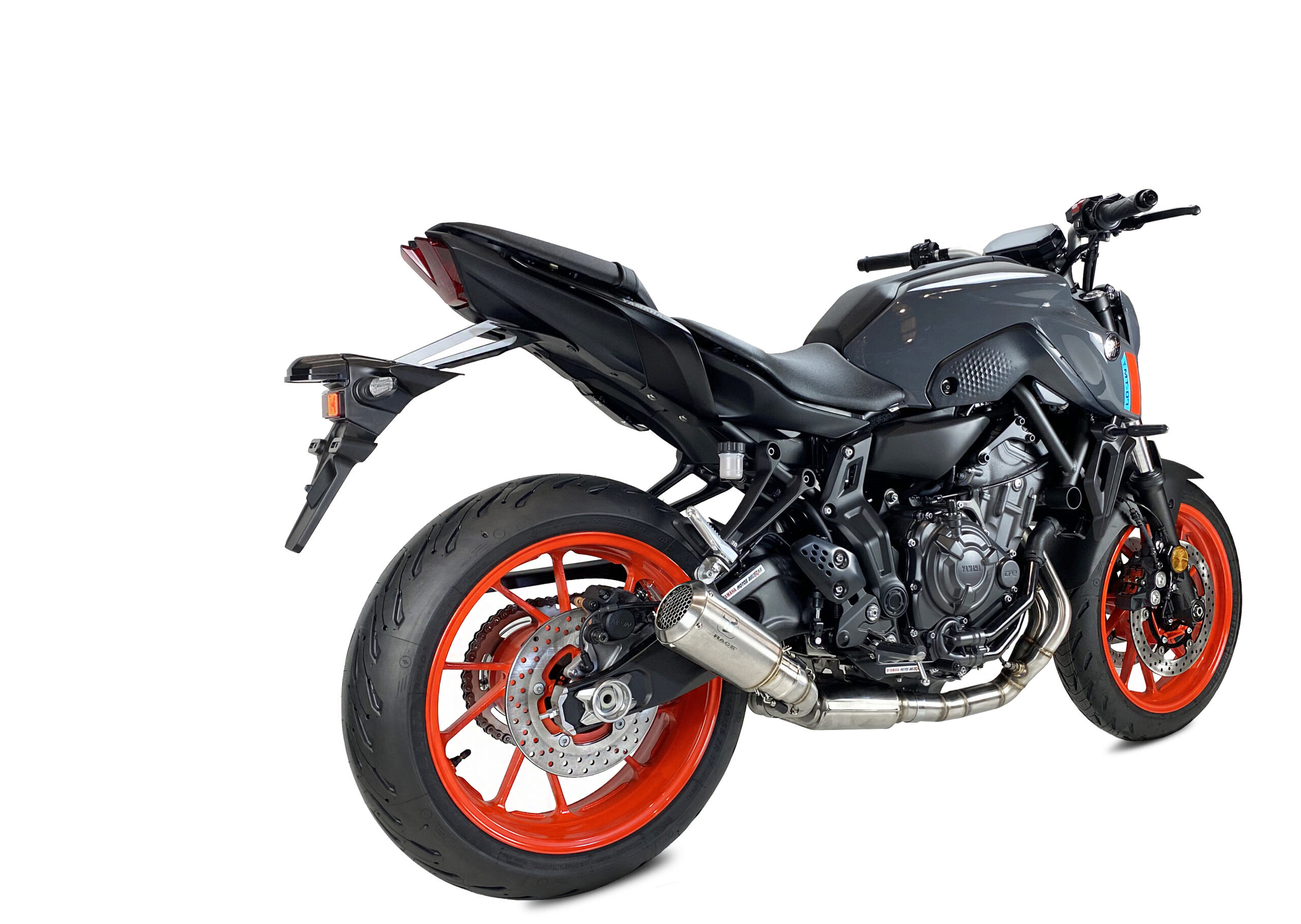 Tłumik IXRACE YAMAHA MT-07 21-23 (RM33, RM34) FULL SYSTEM WITH CAT. typ MK2 MK2 SERIES INOX (Homologacja)