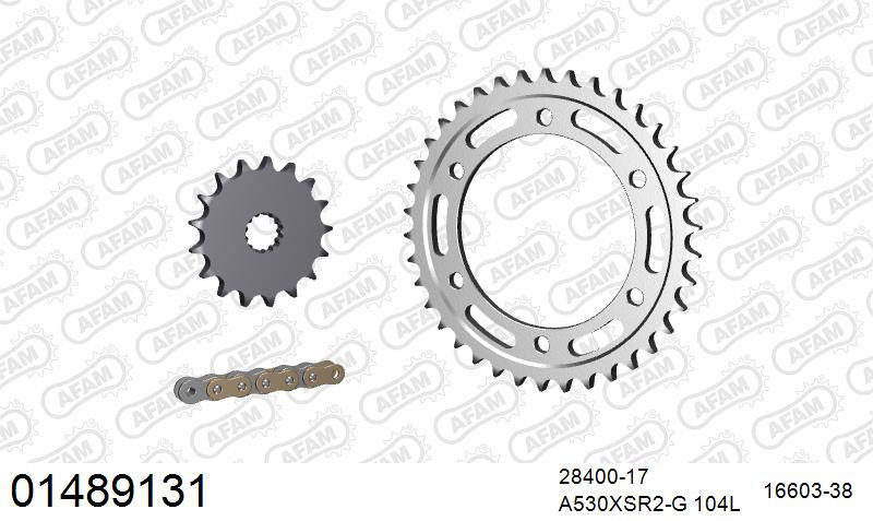 Zestaw napędowy AFAM do SUZUKI TL 1000 S V,W,X,Y,K1