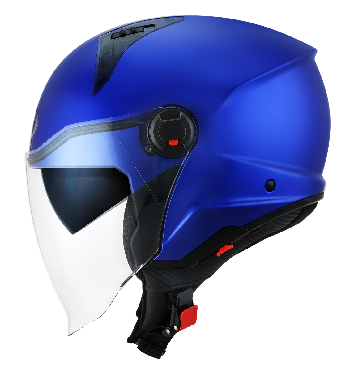 Kask Motocyklowy KYT D-CITY połysk niebieski metaliczny ECE/ONU 22-06