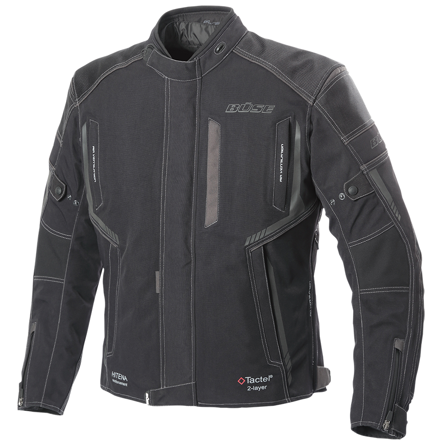 Kurtka motocyklowa BUSE Salamanca czarna