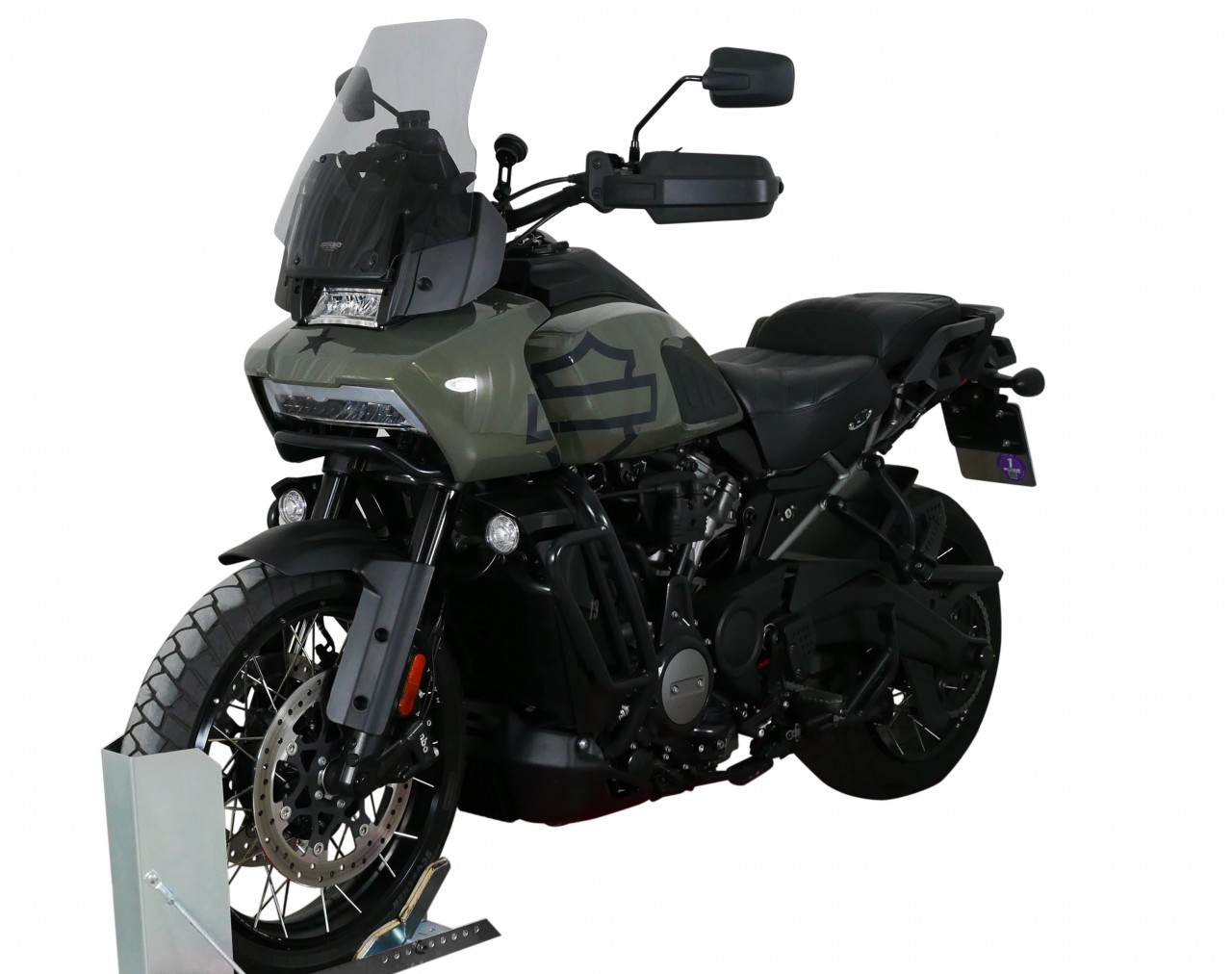 Szyba motocyklowa MRA HARLEY-DAVIDSON PAN AMERICA 1250 SPECIAL RA1 -, forma SN, przyciemniana