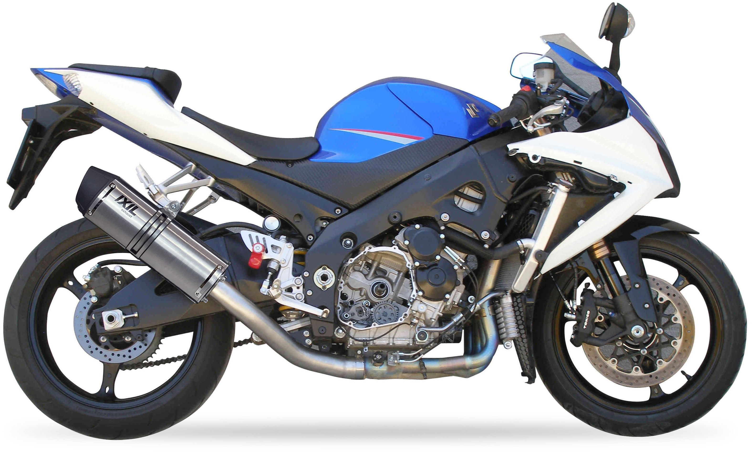 Tłumik IXIL SUZUKI GSX 1000 R 07-08 (WVCL) typ SOVE (waga: 3000g, długość: 423 mm., materiał: Inox AISI304, kolor: Black painted